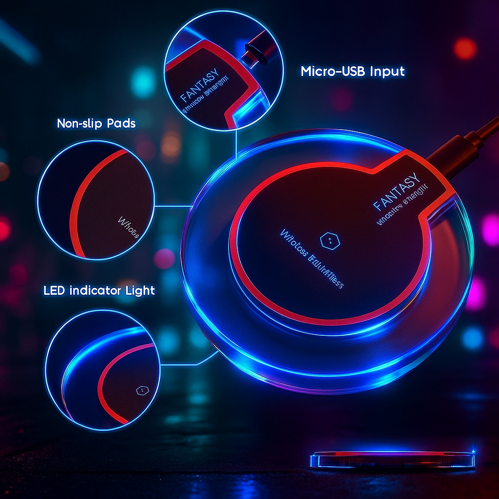 Standard Ultra-Slim Wireless Charging Pad